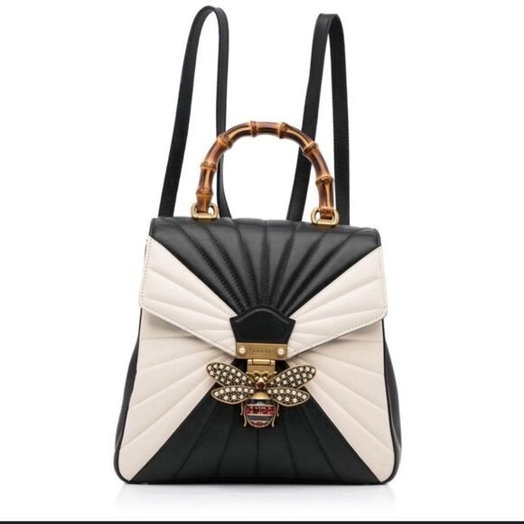 Gucci Queen Margaret Leather Shoulder Bag - Picture 1 of 10